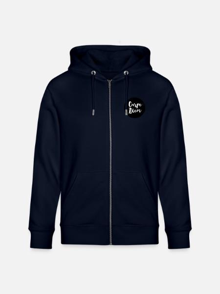 CARPE DIEM - Stanley/Stella Unisex Bio-Kapuzenjacke CULTIVATOR - Navy