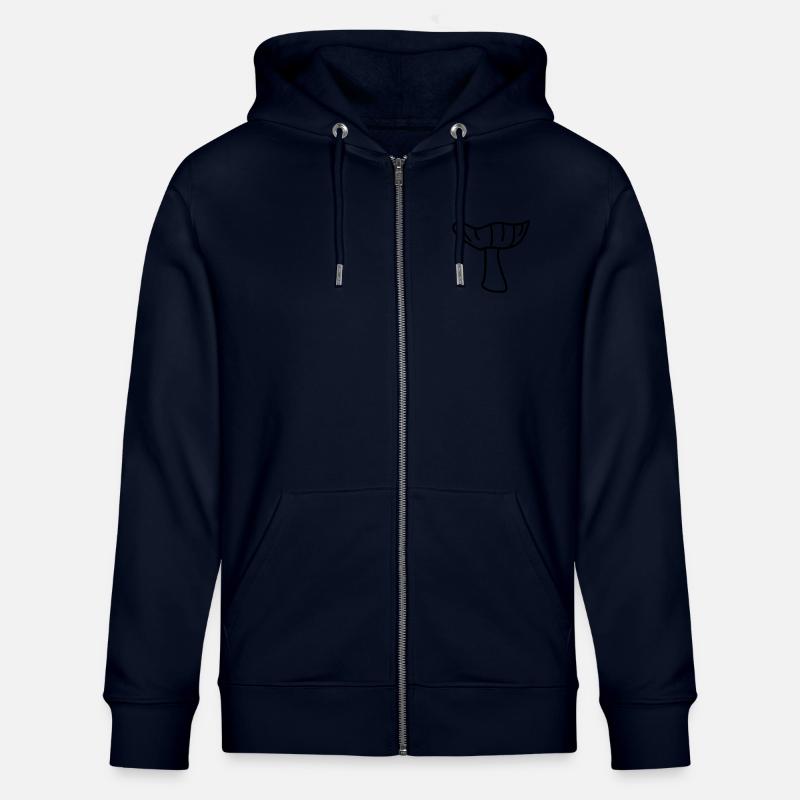 Pilz - Stanley/Stella Unisex Bio-Kapuzenjacke CULTIVATOR  - Navy
