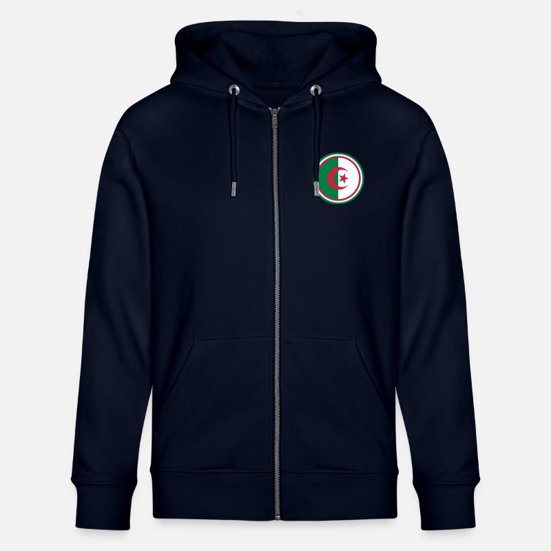 algerien - Stanley/Stella Unisex Bio-Kapuzenjacke CULTIVATOR  - Navy