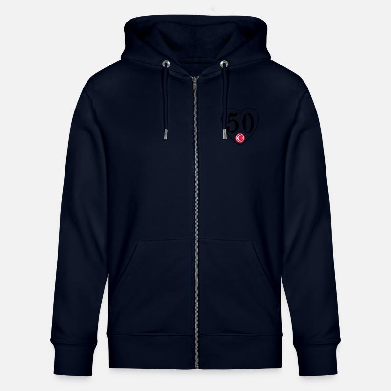 Nevsehir 50 Herz - Stanley/Stella Unisex Bio-Kapuzenjacke CULTIVATOR  - Navy