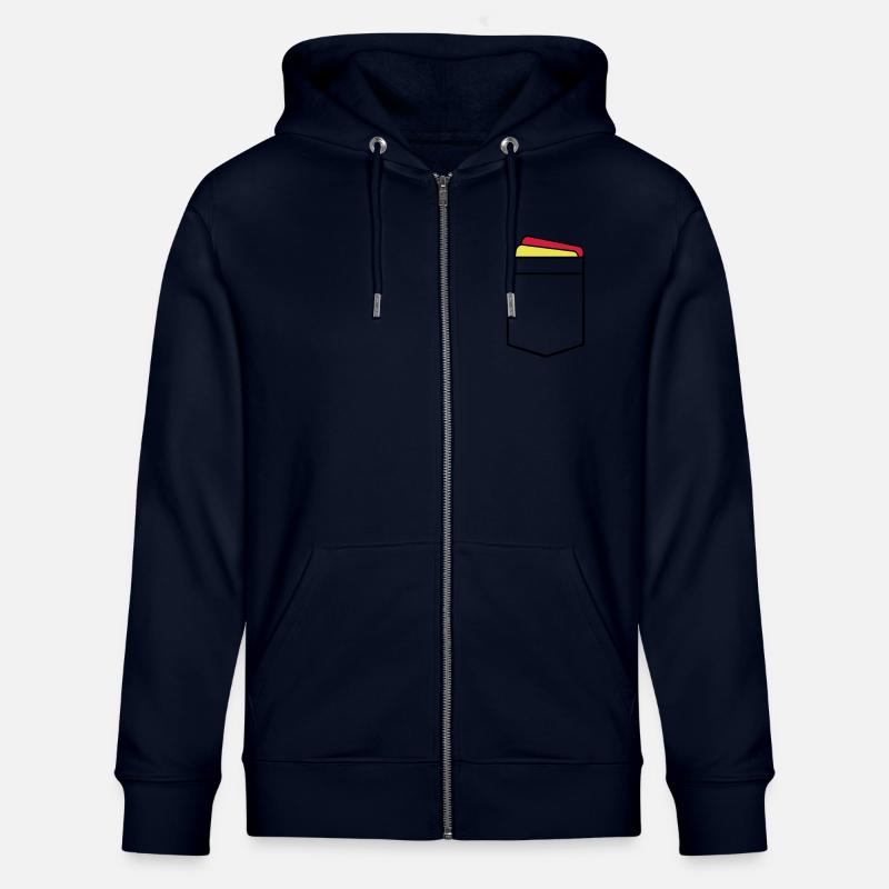 Schiedsrichter - Stanley/Stella Unisex Bio-Kapuzenjacke CULTIVATOR  - Navy