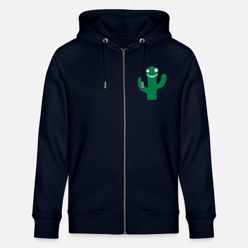 Funny Cactus - Veste à capuche bio CULTIVATOR Stanley/Stella Unisexe - marine