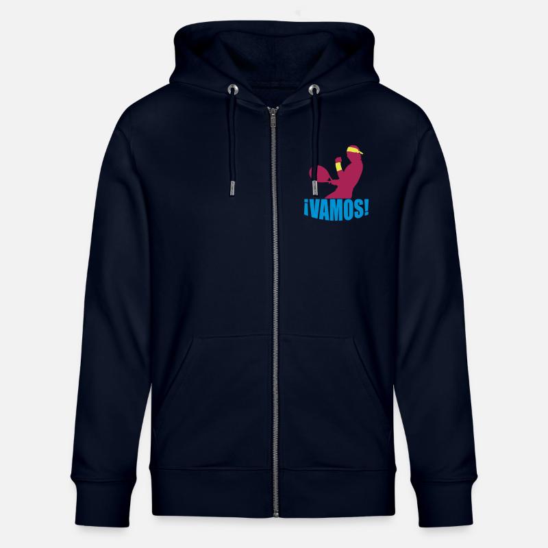 ¡VAMOS! - Stanley/Stella Unisex Bio-Kapuzenjacke CULTIVATOR  - Navy