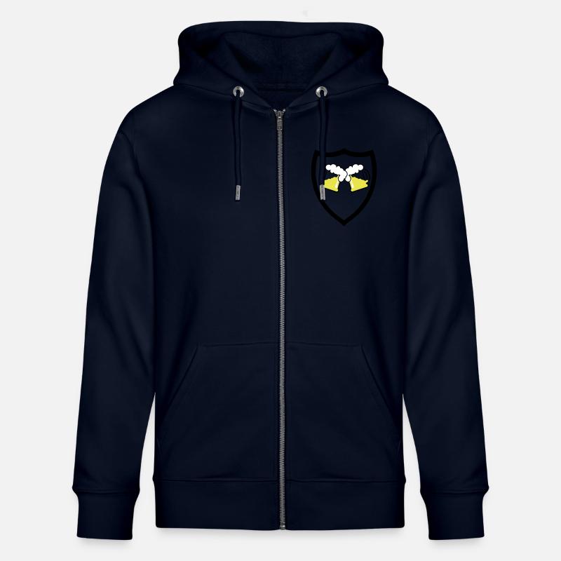 Bier Emblem 3c - Stanley/Stella Unisex Bio-Kapuzenjacke CULTIVATOR  - Navy