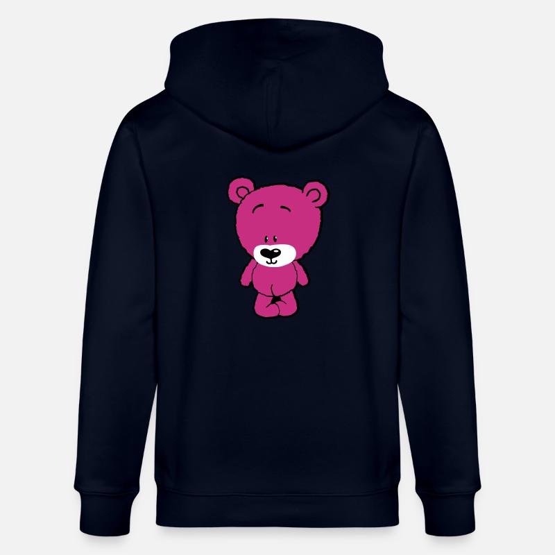 Cute Bear - Stanley/Stella Unisex Bio-Kapuzenjacke CULTIVATOR  - Navy
