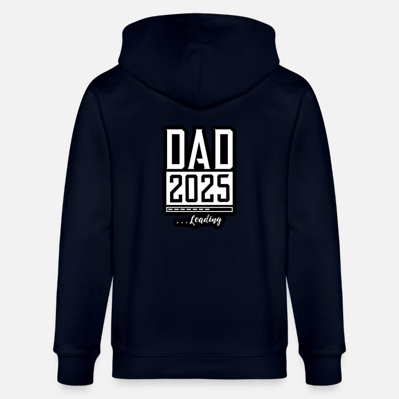 Dad 2025 Loading Papa - Stanley/Stella Unisex Bio-Kapuzenjacke CULTIVATOR  - Navy