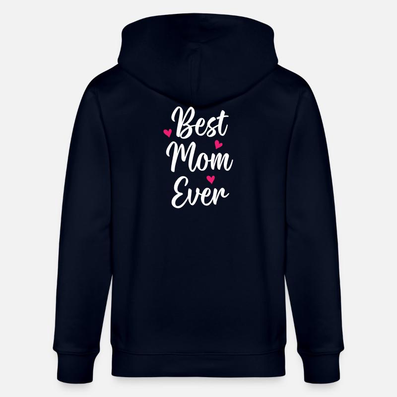 Beste Mutter aller Zeiten - Stanley/Stella Unisex Bio-Kapuzenjacke CULTIVATOR  - Navy