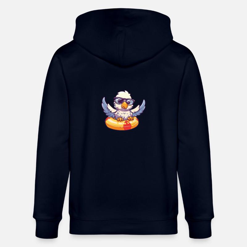 Adler Comic Cool - Stanley/Stella Unisex Bio-Kapuzenjacke CULTIVATOR  - Navy