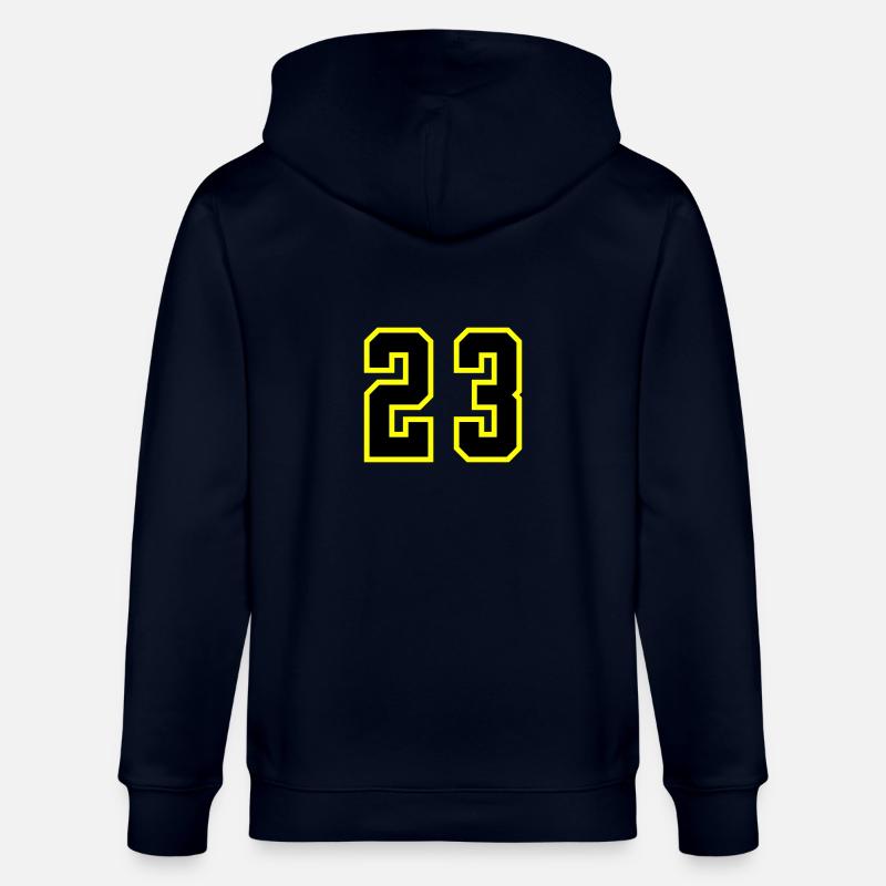 Maillot à 23 numéros - Veste à capuche bio CULTIVATOR Stanley/Stella Unisexe - marine
