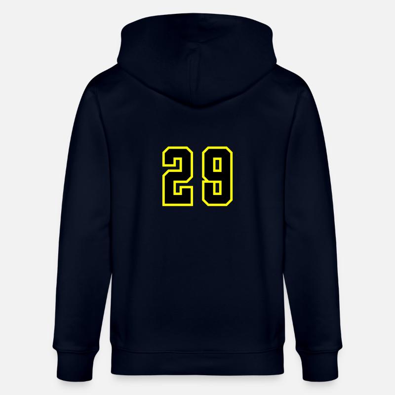 Maillot à 29 numéros - Veste à capuche bio CULTIVATOR Stanley/Stella Unisexe - marine