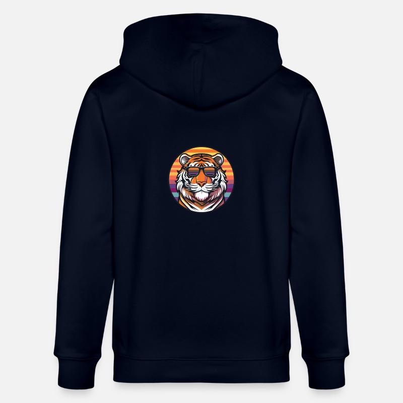 Tiger Comic Cool Été - Veste à capuche bio CULTIVATOR Stanley/Stella Unisexe - marine