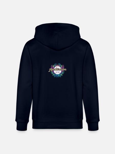 Amsterdam 2025 Team - Stanley/Stella CULTIVATOR  Unisex Organic Hooded Jacket - navy