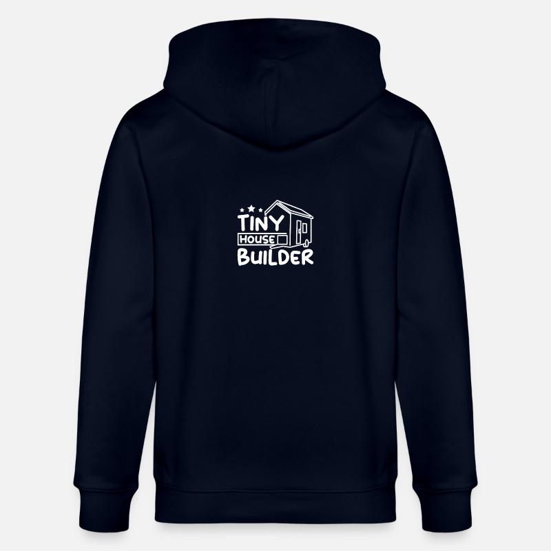 Constructeur de tiny house - Veste à capuche bio CULTIVATOR Stanley/Stella Unisexe - marine
