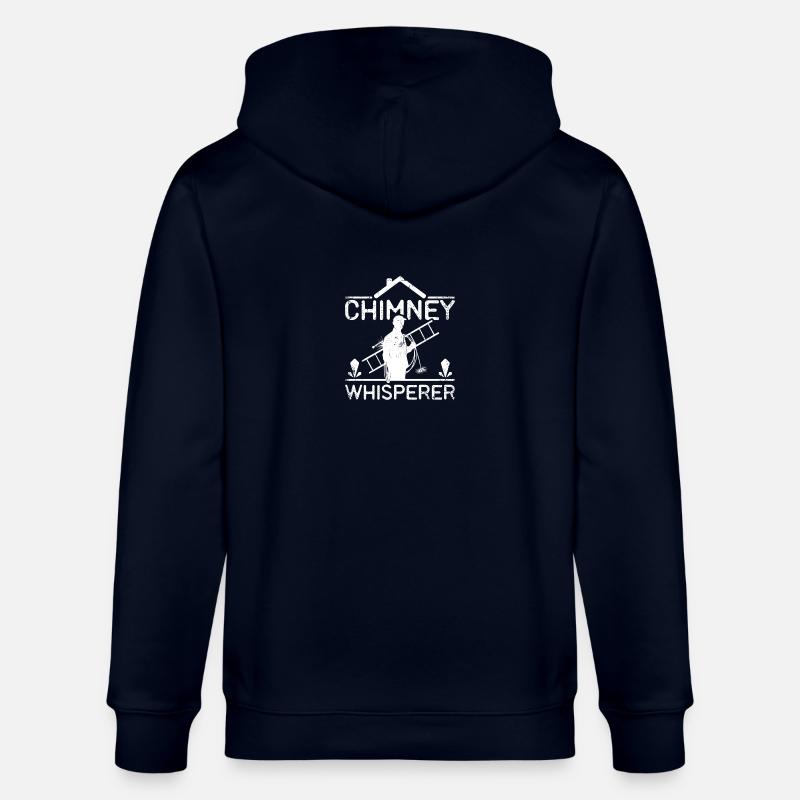 Ramoneur Chuchoteur de cheminée - Veste à capuche bio CULTIVATOR Stanley/Stella Unisexe - marine