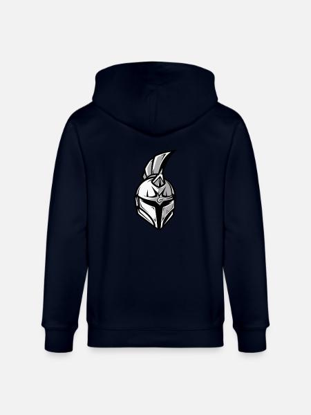 Spartan Helmet Sparta - Stanley/Stella CULTIVATOR  Unisex Organic Hooded Jacket - navy