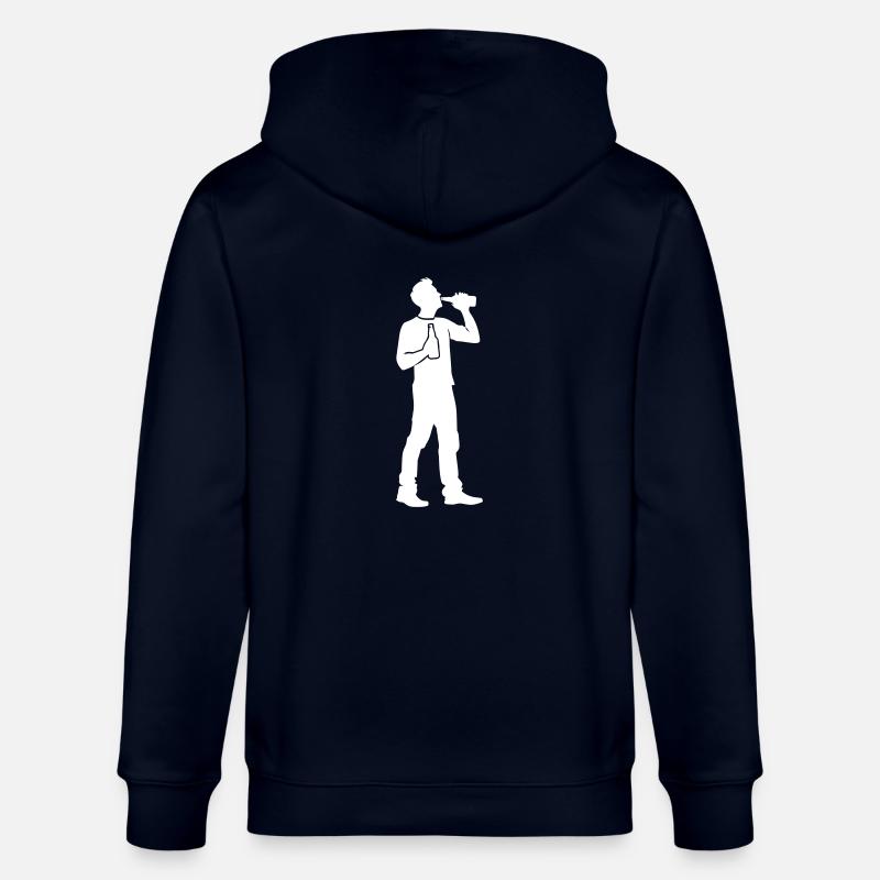 Drinking Party Mann - Stanley/Stella Unisex Bio-Kapuzenjacke CULTIVATOR  - Navy