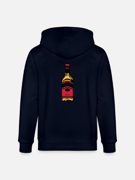 Whisky-Flasche - Stanley/Stella Unisex Bio-Kapuzenjacke CULTIVATOR - Navy