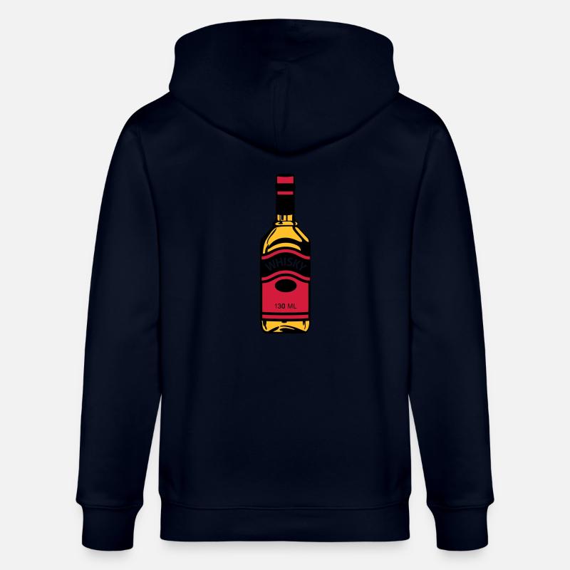 Whisky-Flasche - Stanley/Stella Unisex Bio-Kapuzenjacke CULTIVATOR  - Navy