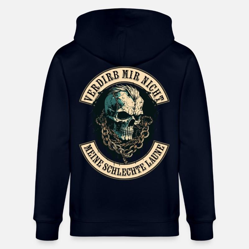 Verdirb mir nicht die Schlechte Laune - Stanley/Stella Unisex Bio-Kapuzenjacke CULTIVATOR - Navy