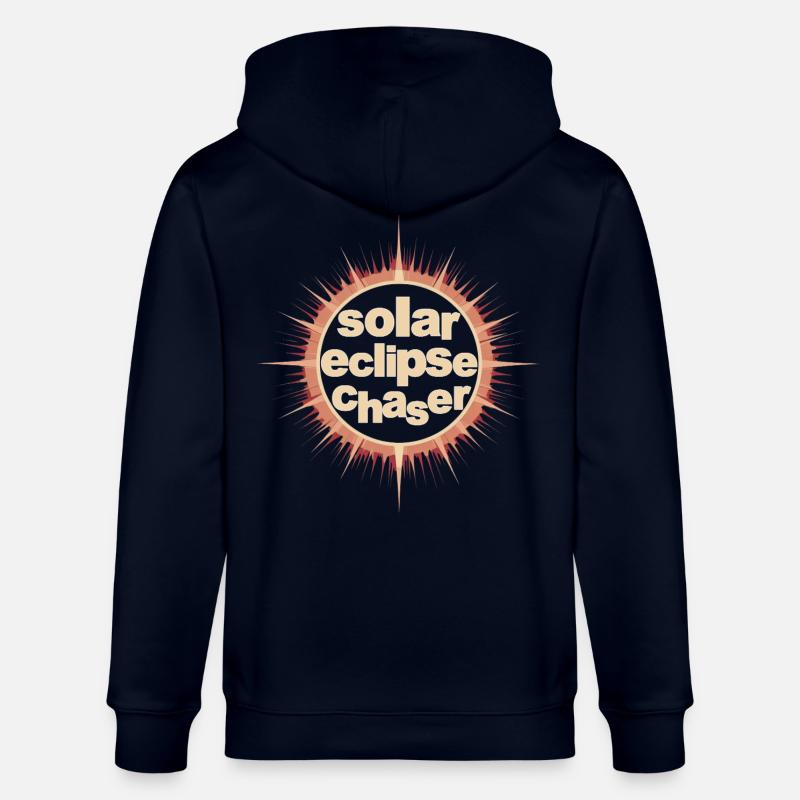Solar eclipse chaser - Stanley/Stella Unisex Bio-Kapuzenjacke CULTIVATOR  - Navy
