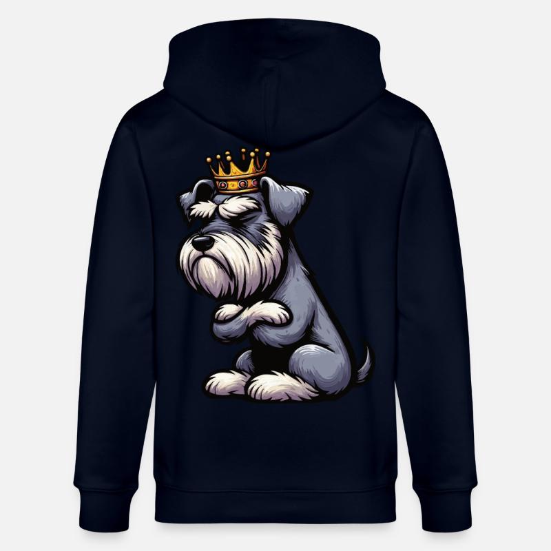 Schnauzer géant Schnauzer Propriétaire de Schnauzer - Veste à capuche bio CULTIVATOR Stanley/Stella Unisexe - marine