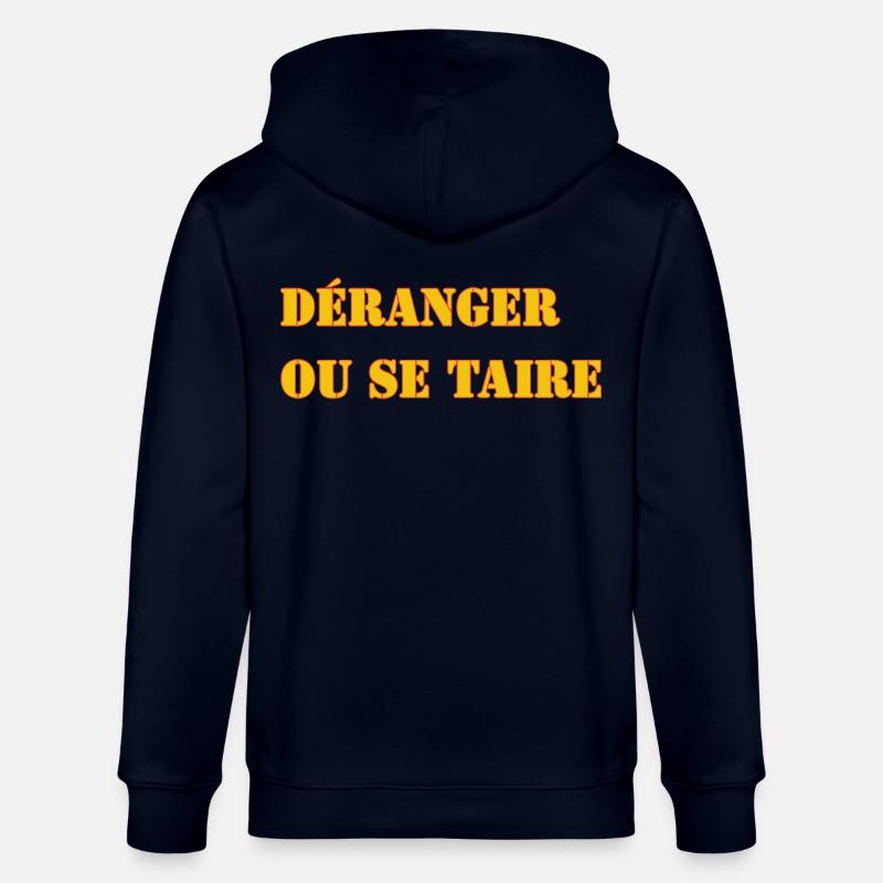 STÖREN ODER SCHWEIGEN. - Stanley/Stella Unisex Bio-Kapuzenjacke CULTIVATOR  - Navy