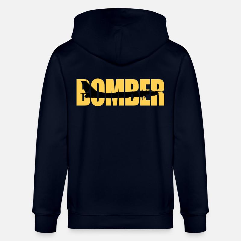 Bomber Tu-95 - Stanley/Stella Unisex Bio-Kapuzenjacke CULTIVATOR  - Navy