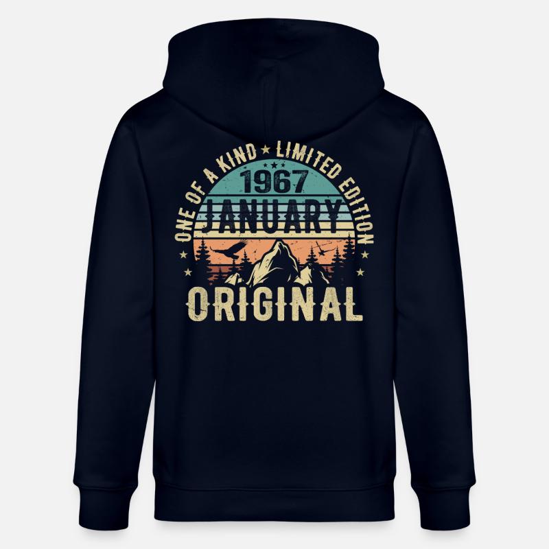 Data Set 38 6 - Stanley/Stella Unisex Bio-Kapuzenjacke CULTIVATOR  - Navy