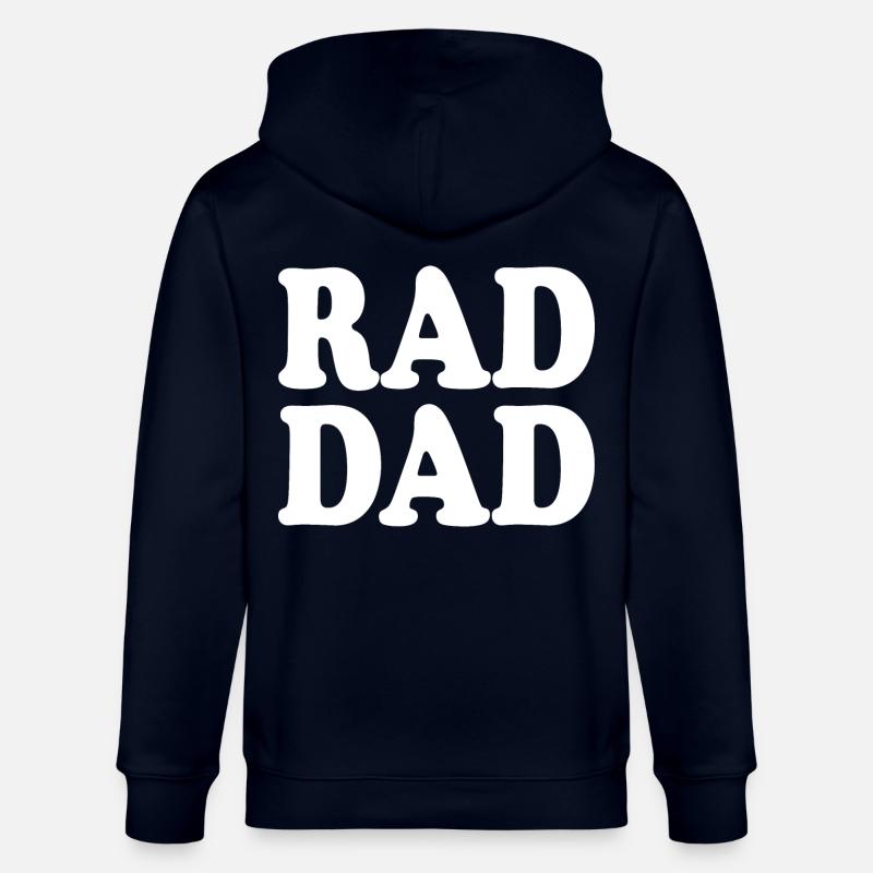 Rad dad - Stanley/Stella Unisex Bio-Kapuzenjacke CULTIVATOR  - Navy