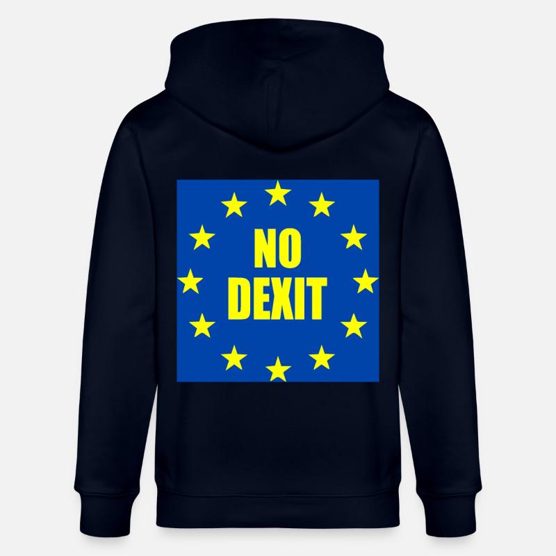 No dexit - Veste à capuche bio CULTIVATOR Stanley/Stella Unisexe - marine
