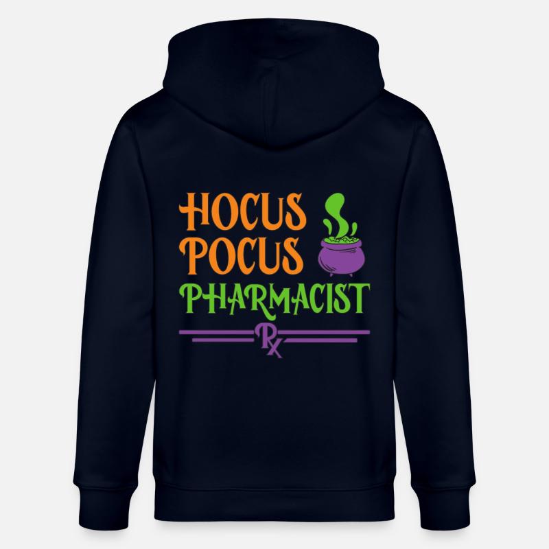 Pharmacist Halloween - Stanley/Stella Unisex Bio-Kapuzenjacke CULTIVATOR  - Navy