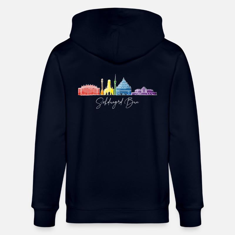 Stuttgart Bua - Stanley/Stella Unisex Bio-Kapuzenjacke CULTIVATOR  - Navy