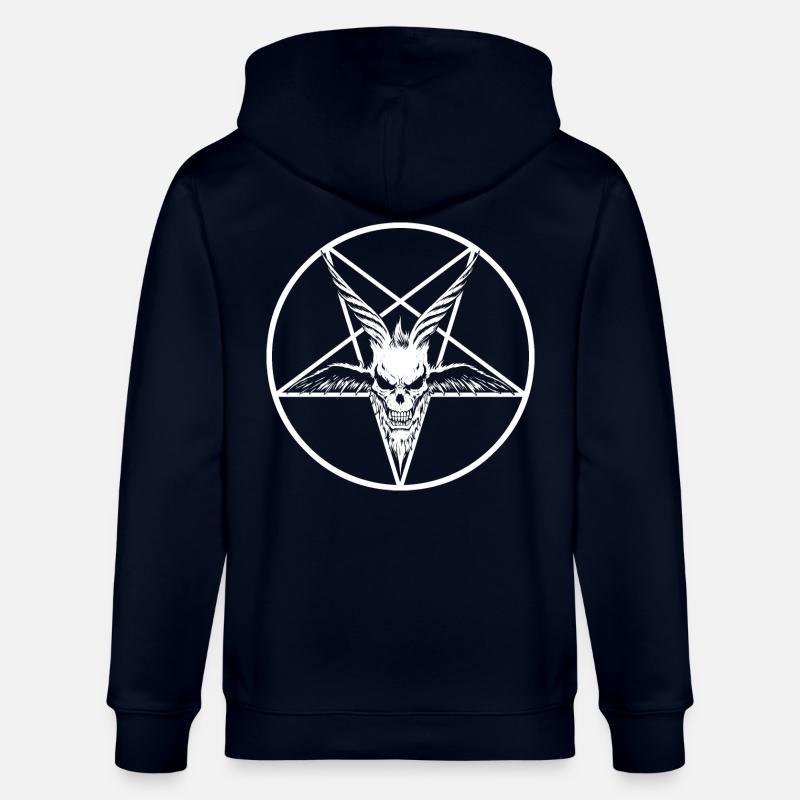 Satan Weiß - Stanley/Stella Unisex Bio-Kapuzenjacke CULTIVATOR - Navy
