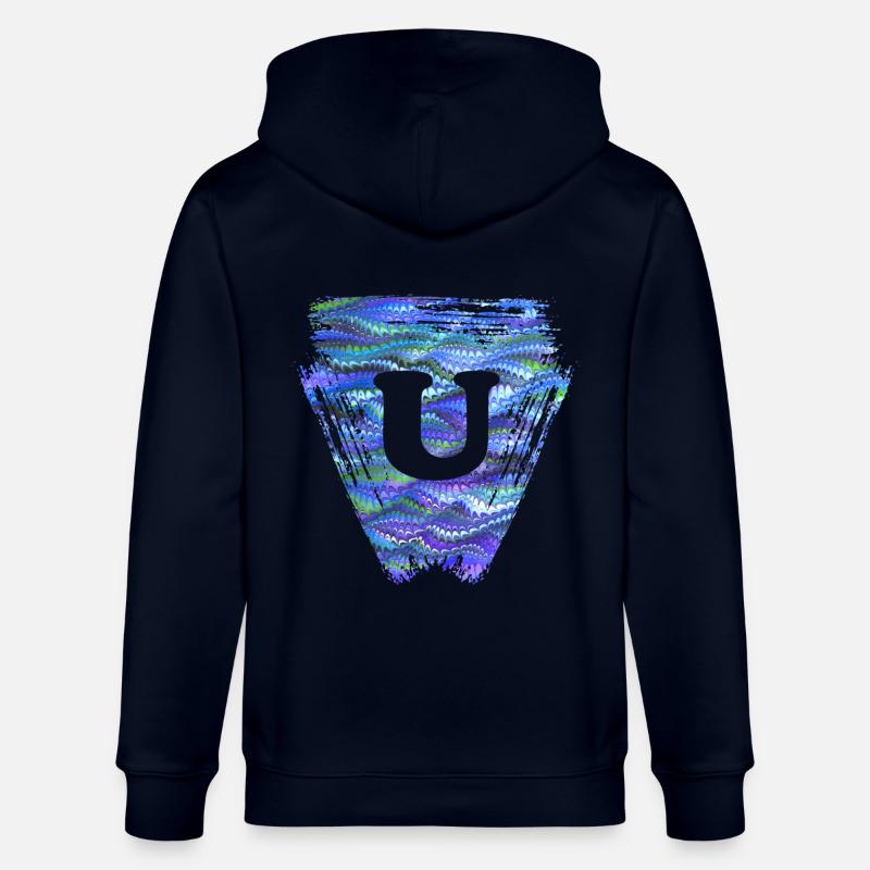 Triangle E 103 U - Veste à capuche bio CULTIVATOR Stanley/Stella Unisexe - marine