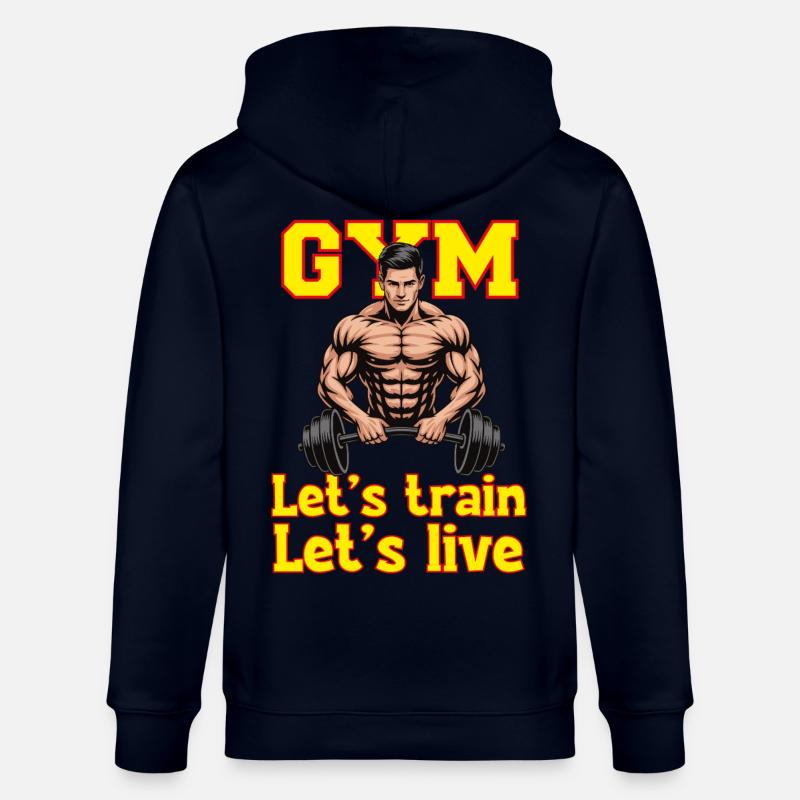 Lets_train - Stanley/Stella Unisex Bio-Kapuzenjacke CULTIVATOR  - Navy
