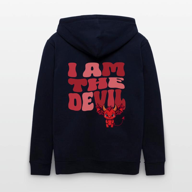 Devil Little Devil Devil Devil Woman Devil Guy Stanley/Stella CULTIVATOR  Unisex Organic Hooded Jacket