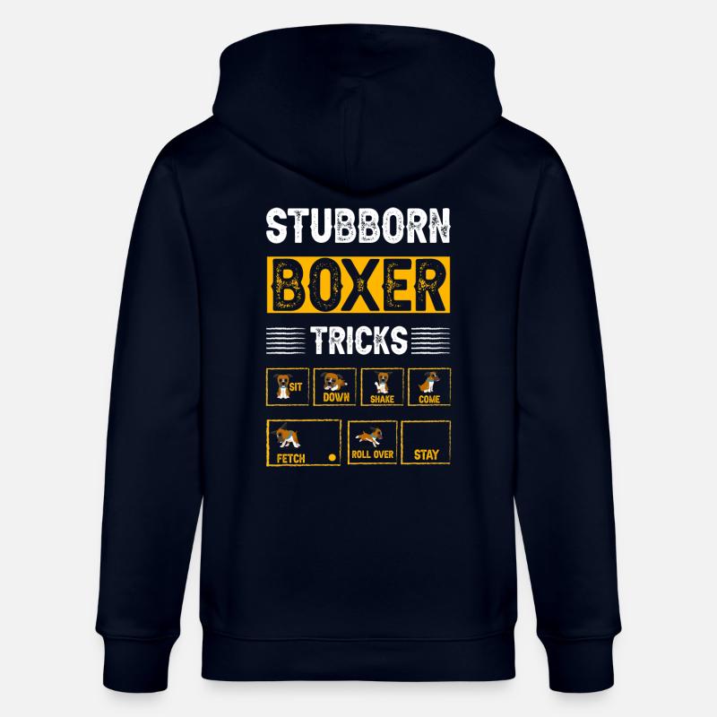 Astuces de boxeur tenaces - Veste à capuche bio CULTIVATOR Stanley/Stella Unisexe - marine