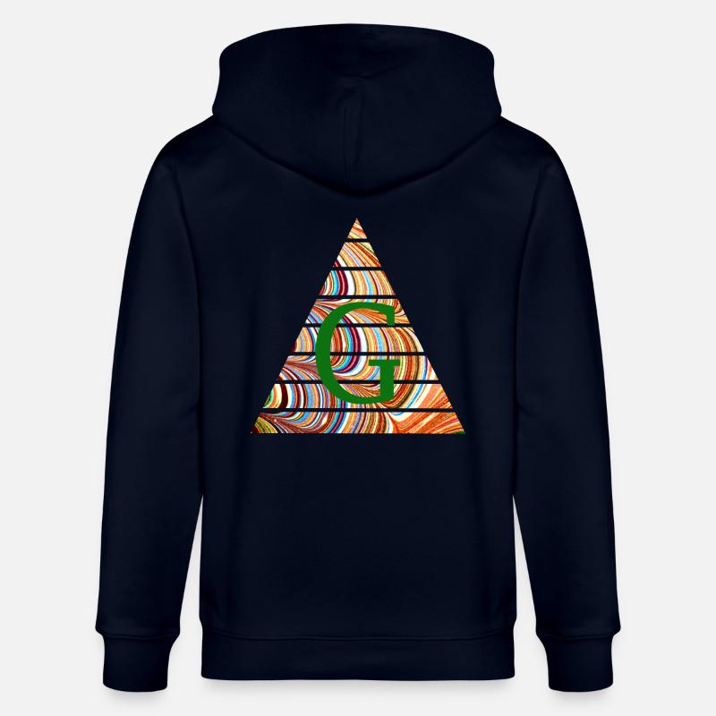 Triangle E 56 g - Veste à capuche bio CULTIVATOR Stanley/Stella Unisexe - marine