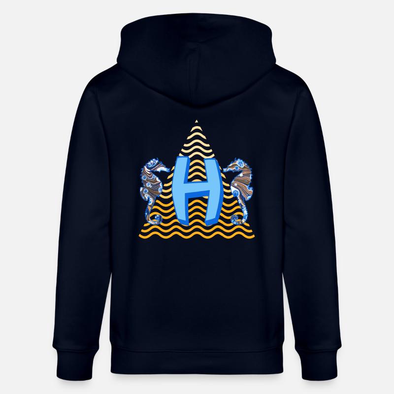 Hippocampe e 262 h - Veste à capuche bio CULTIVATOR Stanley/Stella Unisexe - marine
