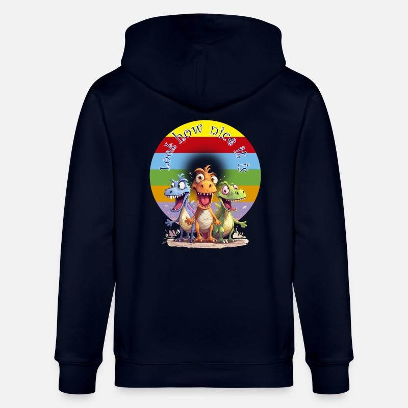 Regardez comme c’est beau - Veste à capuche bio CULTIVATOR Stanley/Stella Unisexe - marine