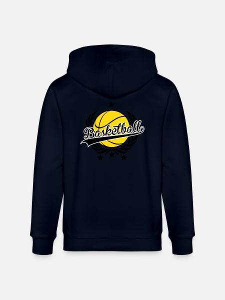basketball Wappen - Stanley/Stella Unisex Bio-Kapuzenjacke CULTIVATOR - Navy