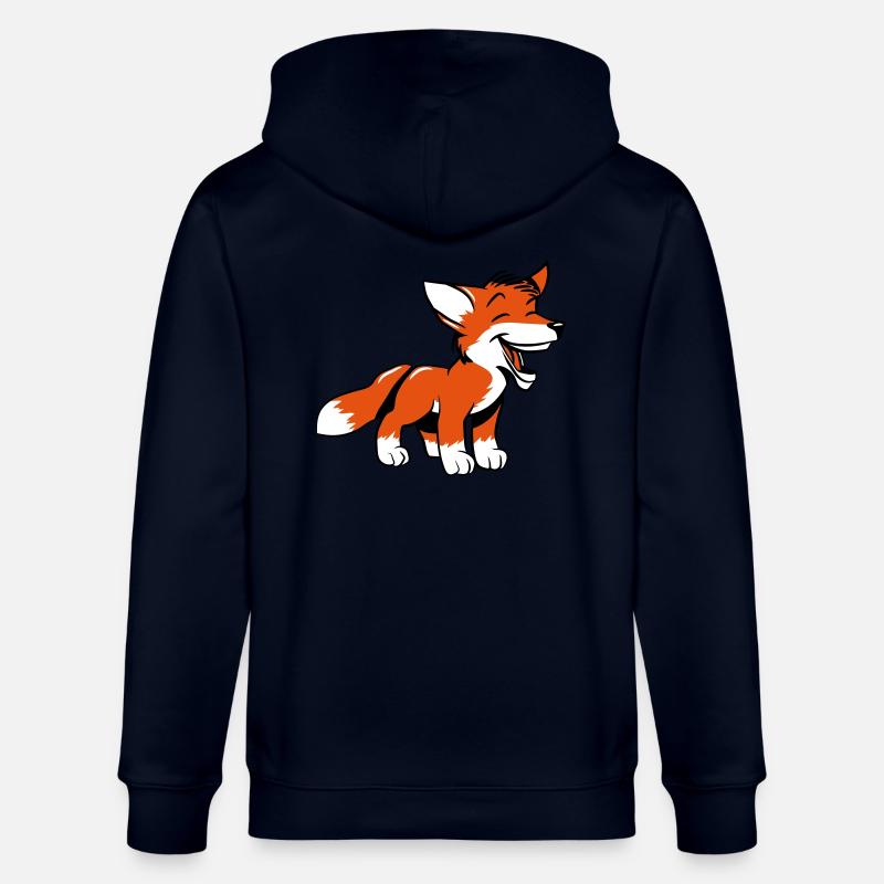 Fuchs rire doux - Veste à capuche bio CULTIVATOR Stanley/Stella Unisexe - marine