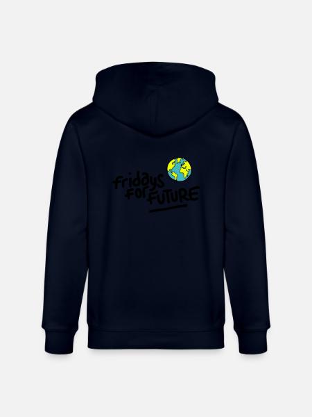Fridays for Future - Stanley/Stella Unisex Bio-Kapuzenjacke CULTIVATOR - Navy