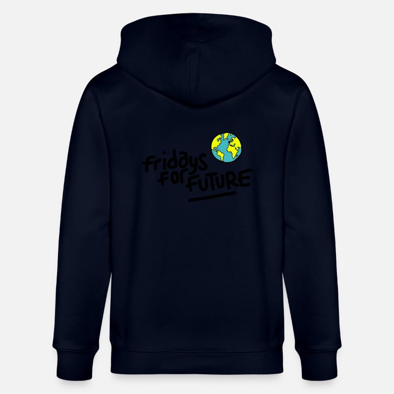 Fridays for Future - Stanley/Stella Unisex Bio-Kapuzenjacke CULTIVATOR  - Navy