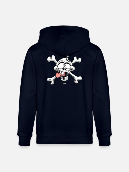 Pirate - Stanley/Stella CULTIVATOR Unisex Organic Hooded Jacket - navy