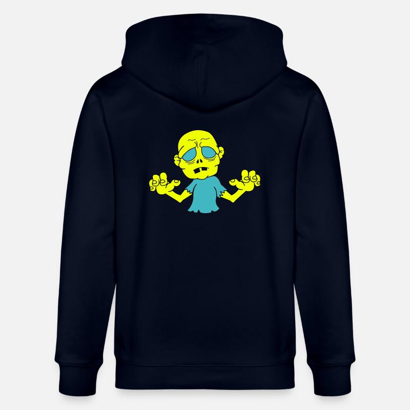 (zombie_2) - Stanley/Stella Unisex Bio-Kapuzenjacke CULTIVATOR  - Navy