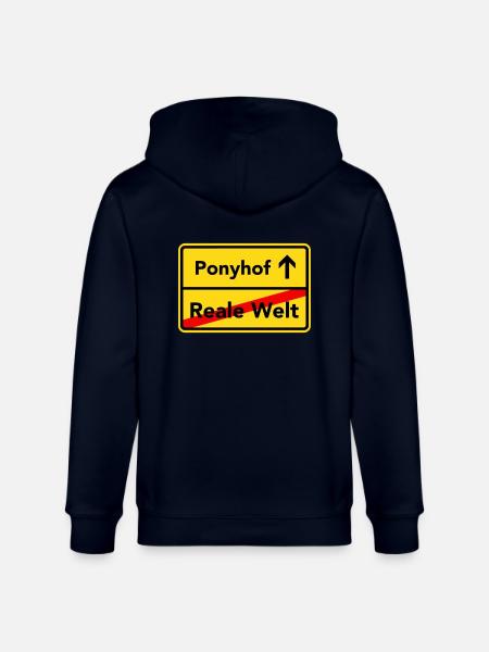 Ponyhof - Stanley/Stella Unisex Bio-Kapuzenjacke CULTIVATOR  - Navy
