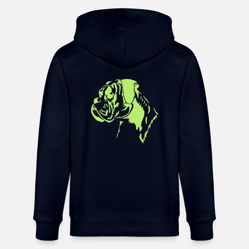 Boxer Kopf - Veste à capuche bio CULTIVATOR Stanley/Stella Unisexe - marine