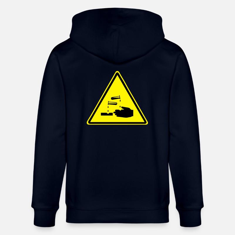 Vorsicht Ätzend! - Stanley/Stella Unisex Bio-Kapuzenjacke CULTIVATOR - Navy