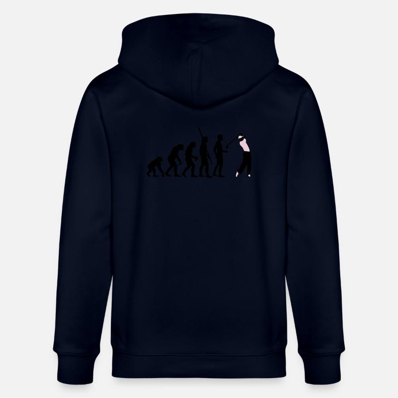 evolution_golf_b_2c - Stanley/Stella CULTIVATOR  Unisex Organic Hooded Jacket - navy